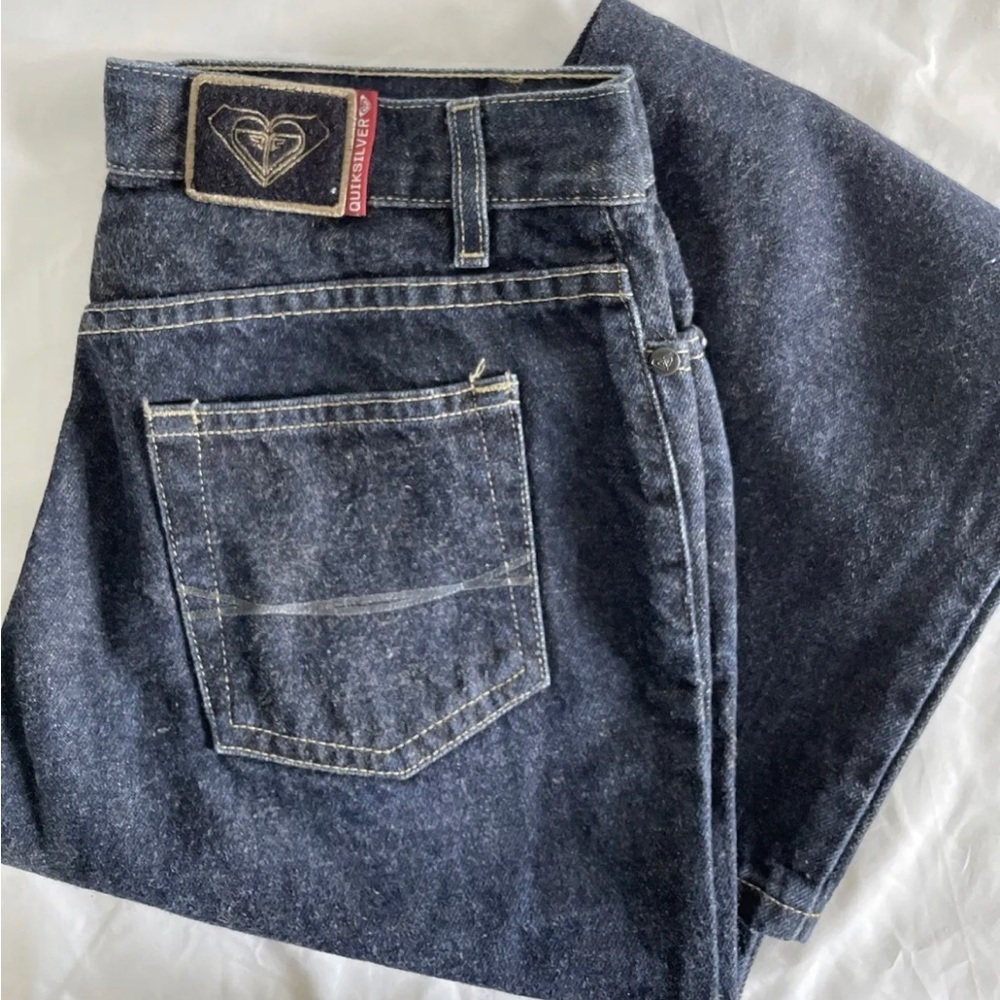 Vintage Roxy Y2K Dark Denim Jeans